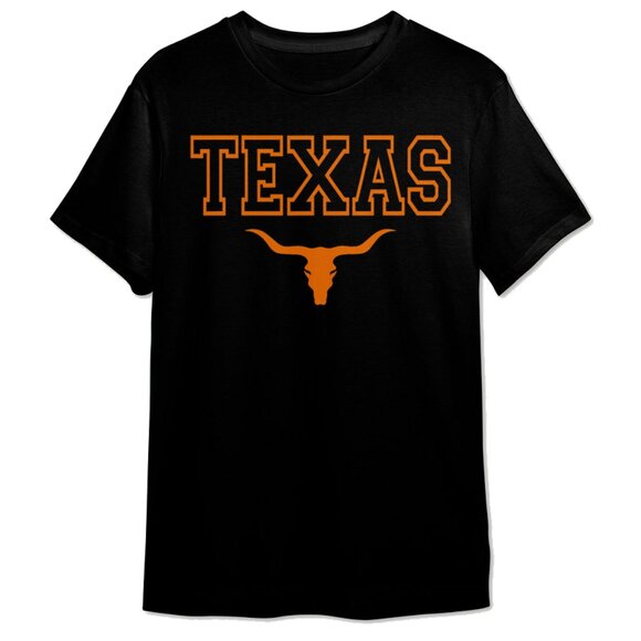 Texas TX USA Bull America Western Rodeo Cowboy Spirit Graphic Pride Shirt 159 - Picture 1 of 5